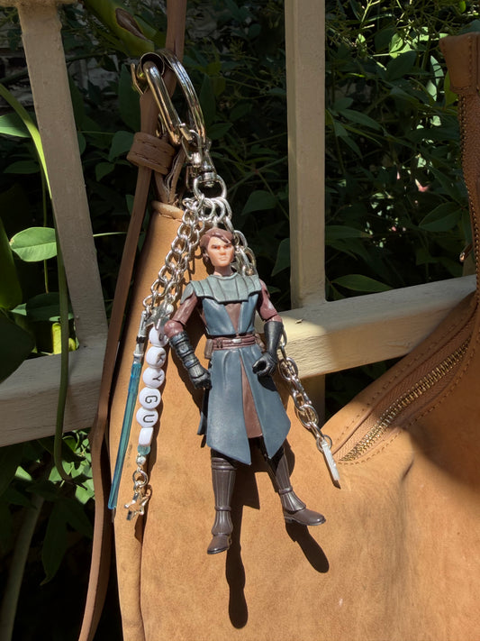 Clone Wars Anakin Inspired Keychain