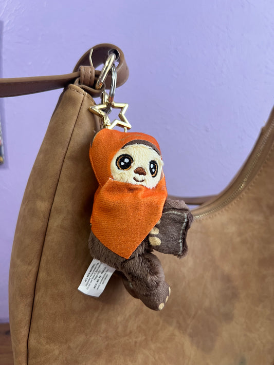 Ewok Plush Keychain