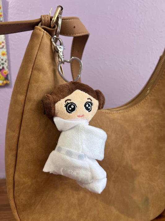Princess Leia Plush Keychain